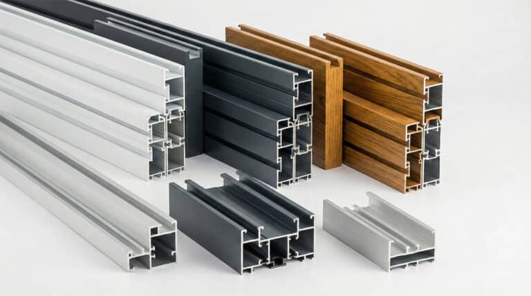 17x25, 10x20 ve sürme sineklik alüminyum profil çeşitleri