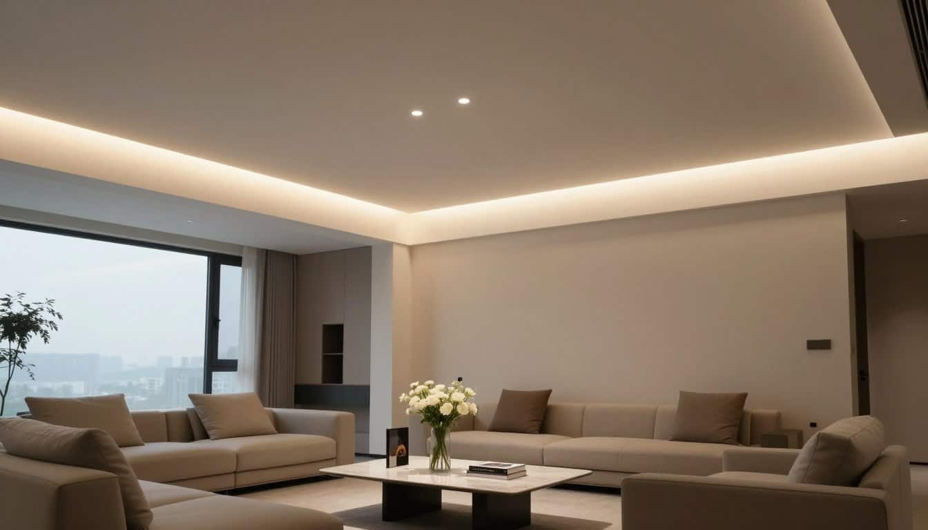 ledli süpürgelik dekorasyon fikirleri