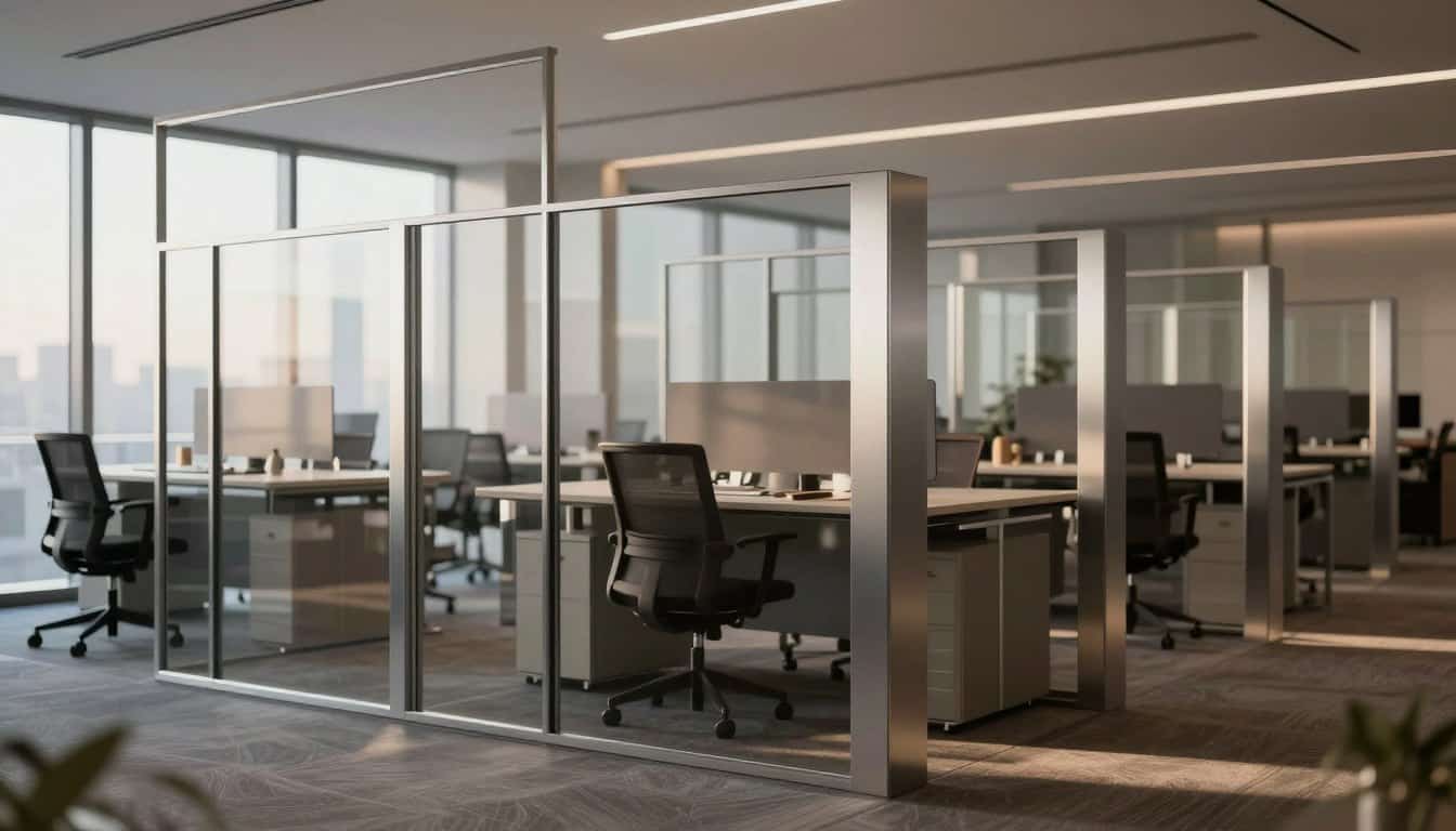 alüminyum ofis bölme profilleri